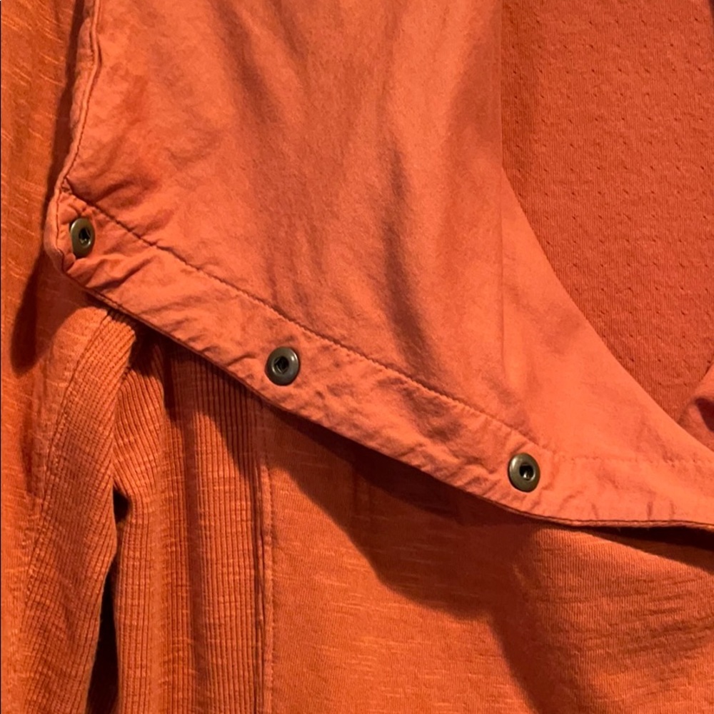 Anthro 100% Cotton Sweater Jacket - Picture 4 of 12